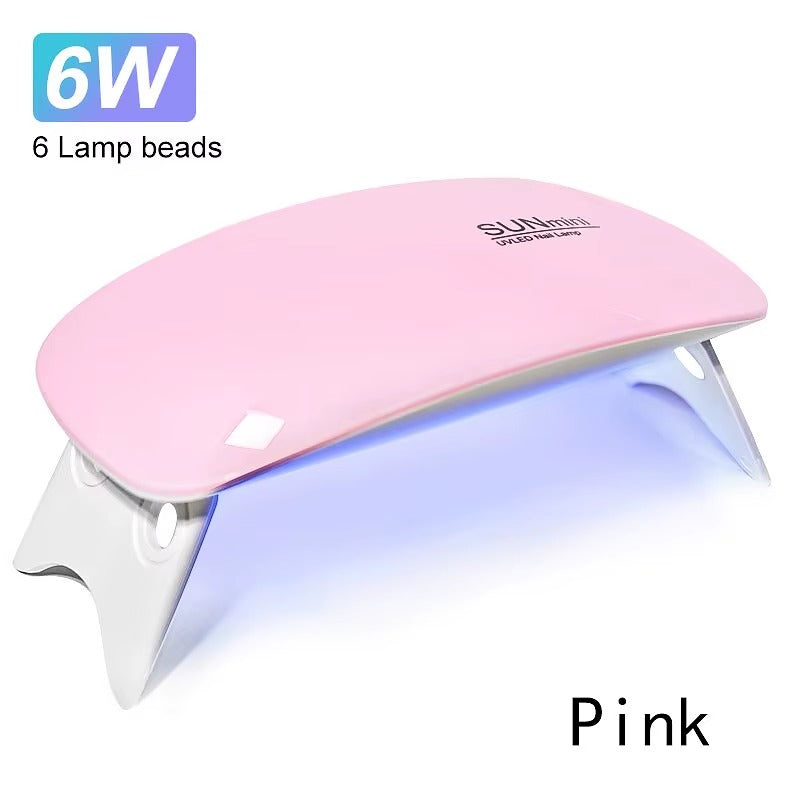 Mini Nail Dryer – USB Rechargeable LED Gel Lamp Velura