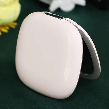 Folding Portable LED Mirror – USB Rechargeable Touch Dimmer 10X Magnifying Velura