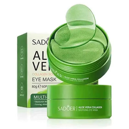 Aloe Vera Collagen Eye Mask – Dark Circle & Puffiness Care (60pcs) Velura