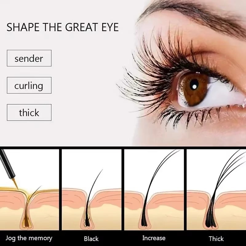 Fast Eyelash Growth Serum 7 Days Eyelash Eyebrow Growth Strong Makeup Extension Treatment Eyelash Growth Thicken Care Products Velura