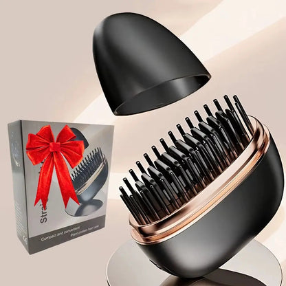 New Wireless Straightening Comb Portable USB Charging Hair Straightener Brush Heating Plates Comb for Smooth Styling Hair Styler Velura