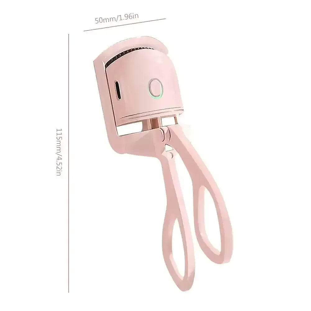Electric Heated Eyelash Curler – USB Rechargeable Long-Lasting Lash Tool Velura