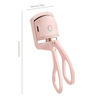 Electric Heated Eyelash Curler – USB Rechargeable Long-Lasting Lash Tool Velura