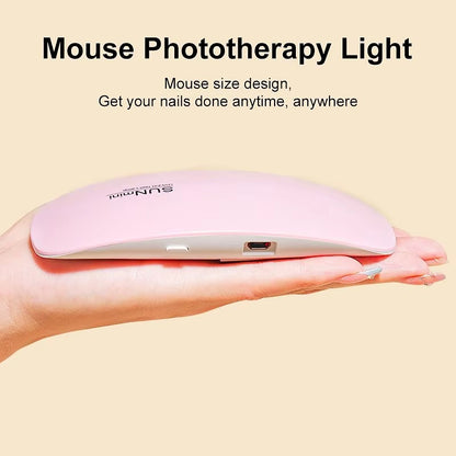 Mini Nail Dryer – USB Rechargeable LED Gel Lamp Velura