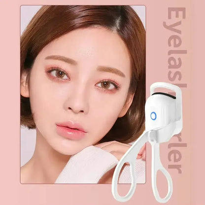 Electric Heated Eyelash Curler – USB Rechargeable Long-Lasting Lash Tool Velura